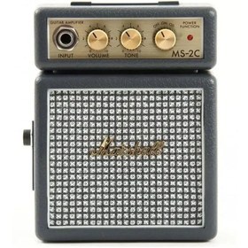 Resim Marshall MS-2 Mini Elektro Gitar Amfisi - Klasik Koyu Gri 