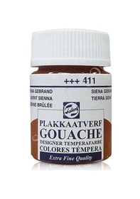 Resim Talens Guaj Boya 411 Burnt Sienna 