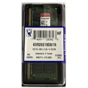 Resim 16Gb 2666Mhz Ddr4 Kvr26S19D8-16 Bellek Notebook Ram Kingston