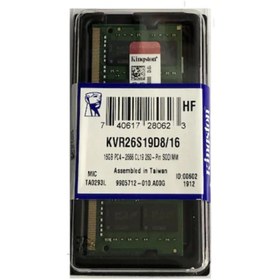 Resim KINGSTON 16GB 2666MHz DDR4 Notebook Ram 