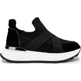 Resim Tamer Tanca Kadın Deri/tekstil Siyah Sneakers & Spor Ayakkabı 923 01tc Bn Ayk Sk24-25 Sıyah Siyah 