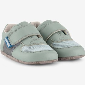 Resim HOPFRÖG Smart Walker First Prime Havalı Yeşil Barefoot İlk Adım Bebek Ayakkabı 