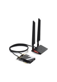 Resim Masaüstü Bilgisayar İçin Tp-link Wifi 7 Be9300 Pcıe Wifi Kartı Archer Tbe550e , Üç Bantlı Kablosuz Adaptör, Bluetooth 5.4, Çok Renkli Durum Led'i, Amd/ınt'yi Destekler...-123812 