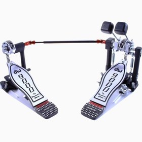 Resim 9002 9000 Serisi Çift Kick Bass Pedal, Tri-Pivot, EZ Adjust, Zincir/Naylon - Siyah 