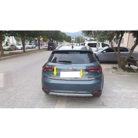 Resim Fiat Egea Cross 2020 Üzeri Krom Bagaj Alt Çıtası 
