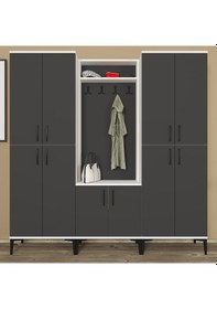 Resim Kalenderdekor1 Kalender Dekor Rose-1-4-4 Rs14 Portmanto Vestiyer Ayakkabılık 