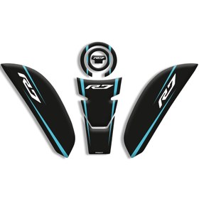 Resim YAMAHA R7 TANK PAD SET (2021/2024) UYUMLU 03 