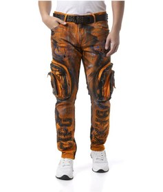 Resim Cd902 Erkek Kargo Pantolon Turuncu 