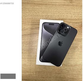 Resim Apple iPhone 15 Pro İkinci El TR | 1 TB | Siyah 