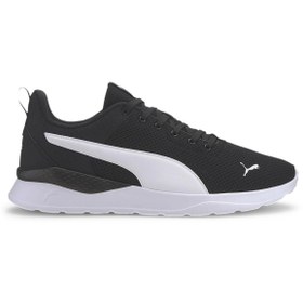 Resim Puma Anzarun Lite Siyah Beyaz Erkek Sneaker Spor Ayakkabı 