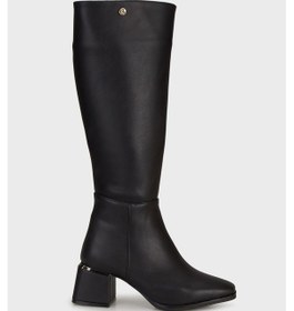 Resim Pierre Cardin Bayan Çizme Pc54986 Siyah Cilt Siyah Cilt 