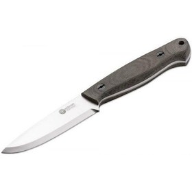Resim Böker Arbolito Bushcraft Micarta Bıçak Gri - Gümüş 