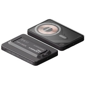 Resim Momax IP131HKD Power X Pro+Magnetic Wireless 5000 mAh Standlı + USB-C Kablo Powerbank Siyah 