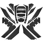 Resim HONDA FORZA UYUMLU 2018 TANK PAD SET 14 PARÇA 004 (FORZSET004) 
