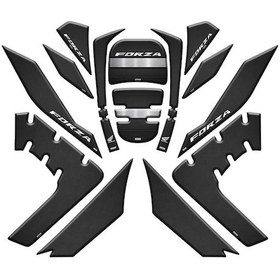 Resim HONDA FORZA UYUMLU 2018 TANK PAD SET 14 PARÇA 004 (FORZSET004) 
