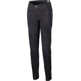 Resim Alpinestars Daisy V3 Denim Korumalı Kadın Motosiklet Pantolonu Antrasit 