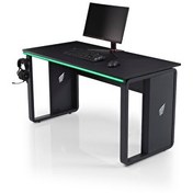 Resim Stepgamer Amiral Rs7 Metal Ayaklı Oyuncu Masası Siyah 