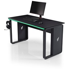 Resim Stepgamer Amiral Rs7 Metal Ayaklı Oyuncu Masası Siyah 