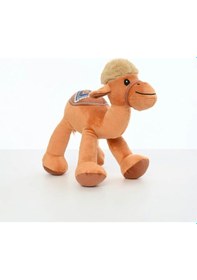 Resim Sevimli Deve Peluş Oyuncak Hediyelik Oyuncak Uyku Arkadaşı 20 Cm Kahverengi 