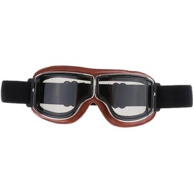 Resim Suntek Magideal Motosiklet Gözlüğü Retro Siyah 