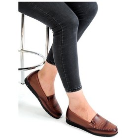 Resim Frida 65.1071 Taba Jel Taban Günlük Kadın Babet Ayakkabı 001 