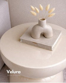 Resim Fargo Mantar Yan Sehpa - Krem Krem 