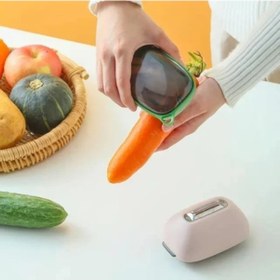 Resim Periboia 3'lü Sebze Ve Meyve Soyucu Seti Çok Renkli 