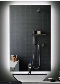 Resim 60X70 CM Ledli Ayna Banyo Aynası Işıklı Ayna 
