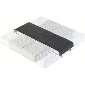 Resim Gaojunshop01 Siyah Yatak Köprüsü 460x50cm İki Tek Kişilik Yatağı Birleştirme Aparatı 