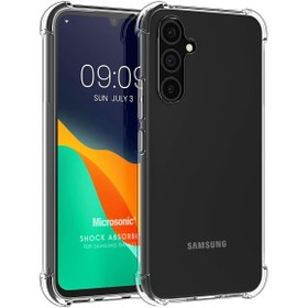 Resim Microsonic Samsung Galaxy A14 Kılıf Shock Absorbing Şeffaf 