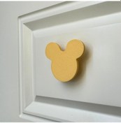 Resim Pomerol Sarı Mouse Dolap Kulpu - Çocuk Odası, Mutfak Ve Banyo İçin Modern, Şık Ve Dayanıklı Mobilya Kulp, Dh 