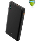 Resim Robeve FP10 10000 Mah Hızlı Şarj Powerbank PD Powerbank PD 20W Powerbank Type C Çıkış Destekleyen Powerbank USB ve TYPE C Çıkış Powerbank Deprem Powerbank Deprem Powerbanki 