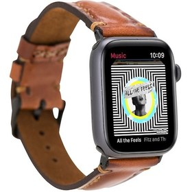 Resim Bouletta Apple Uyumlu Watch Deri Kordon 42-44-45 MM Avila 