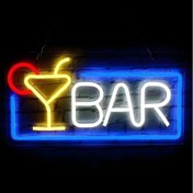 Resim BAR Yazılı Neon Led Işık 