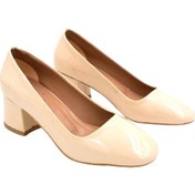 Resim Prego Rugan Topuklu Kadın Ayakkabı Bej Bej 