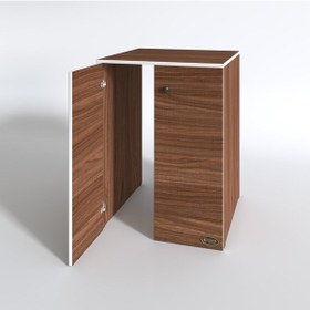 Resim Kenzlife Çamaşır Makinesi Dolabı Kapaklı Tatyana Cvz 90*70*60 Banyo Ofis Kapaklı Arkalıksız Çok Renkli 