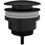 Resim Vitra Universal Basmalı Lavabo Yuvarlak Süzgeci Parlak Siyah A4514939 