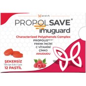 Resim HAVER Propolsave Imuguard Ahududu 12 Pastil 