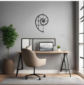 Resim Metal Duvar Dekorasyonu Altın Oran 2 Golden Ratio Metal Duvar Tablosu Sanat 