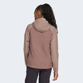 Resim Adidas Terrex Multi 2l Rain.rdy Kadın Bej Yağmurluk Jn0857 Krem 