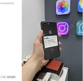 Resim Apple iPhone 8 Plus İkinci El TR | 64 GB | Gri 