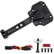 Resim Skycity Scx10 Iıı İçin Led Aydınlatmalı Metal Yedek Lastik Tutucu - Bjm285 