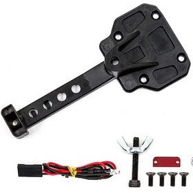 Resim Skycity Scx10 Iıı İçin Led Aydınlatmalı Metal Yedek Lastik Tutucu - Bjm285 