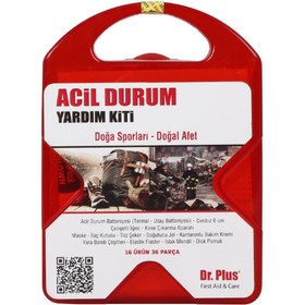 Resim Dr. Plus Acil Durum Yardım Kiti Doğa Sporları & Doğal Afet 36 Parça 