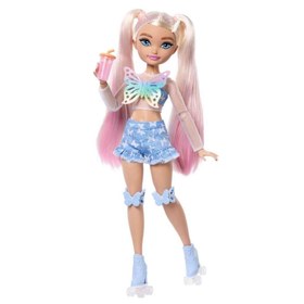 Resim Barbie Dream Besties Paten Partisi Malibu Bebek ve Aksesuarları JFX96 