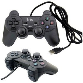 Resim Bilgisayar Oyun Kolu Titreşimli Joypad Trio Tr-900 