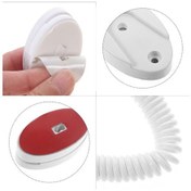 Resim Sunup Yapışkanlı Spiral Kordonu Kumanda Telefon Tutucu Oteller İçin 