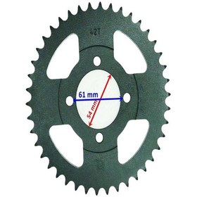 Resim CUP CUB ARKA DİŞLİ 428-42T İÇ 54 MM ÖM 