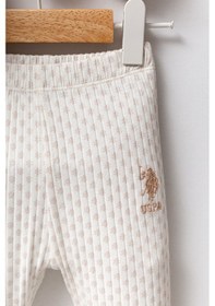 Resim U.s. Polo Assn Kız Bebek Kahverengi Takım Kahverengi 