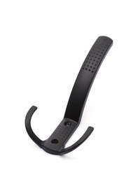 Resim Noktalı Portmanto Askı Mat Siyah Büyük Askı Renkli 